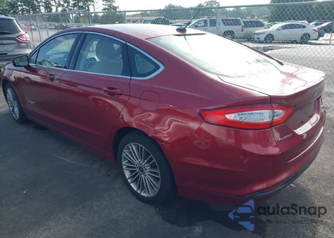 2014 Ford Fusion Hybrid Se from USA, damaged, VIN 3FA6P0LU4ER125844